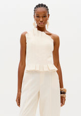 LP Off-White Corset-style Blouse