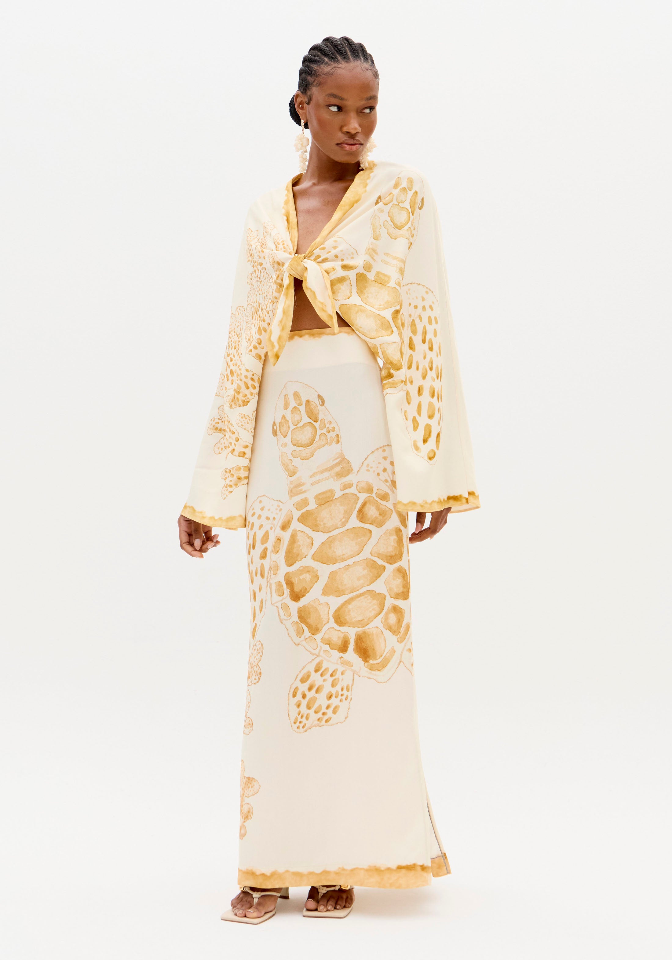 LP Turtle Printed Blouse