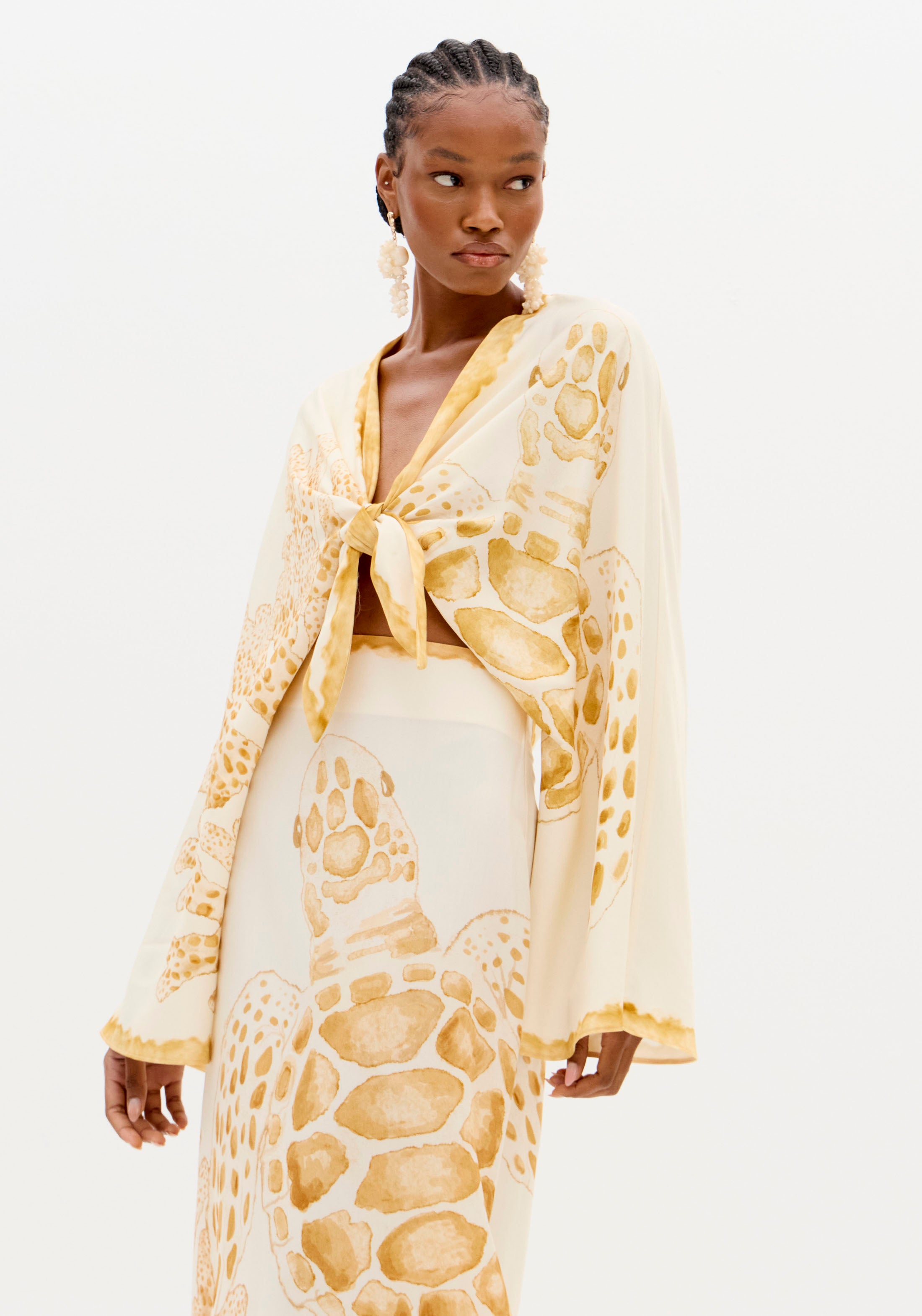 LP Turtle Printed Blouse