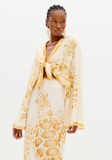 LP Turtle Printed Blouse