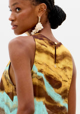 LP Printed Sleeveless Blouse