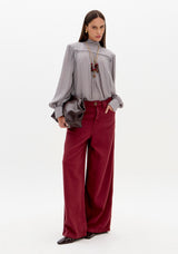 LP Grey Blouse