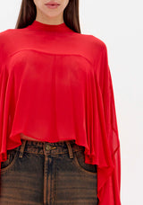 LP Red Blouse