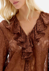 LP Brown Lace Set
