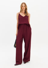 LP Burgundy Blouse