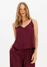 LP Burgundy Blouse