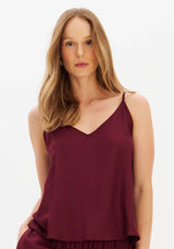 LP Burgundy Blouse