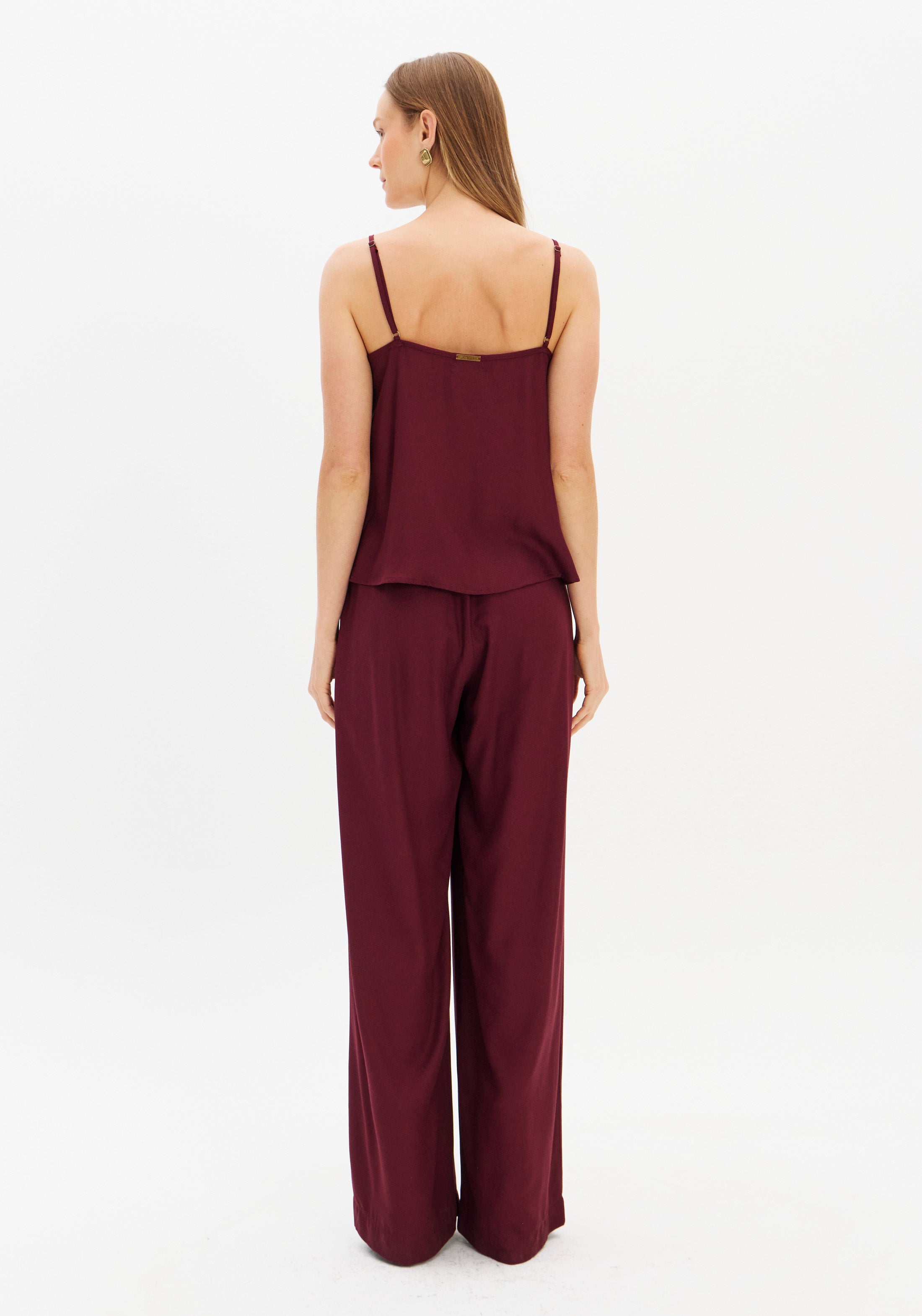 LP Burgundy Blouse