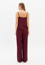LP Burgundy Blouse