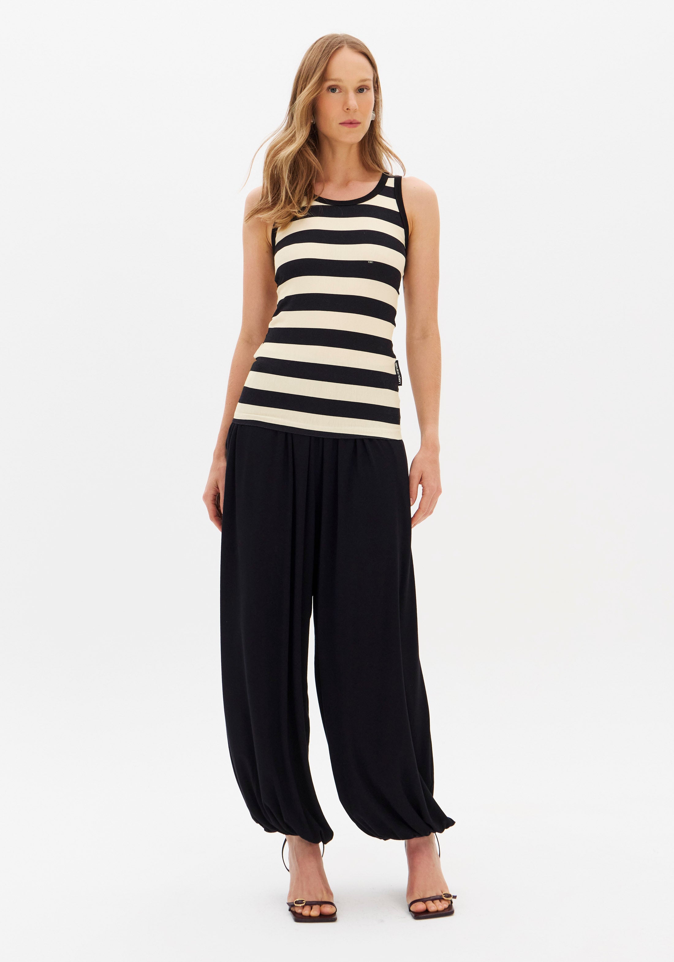LP Berry Stripped Tank Top