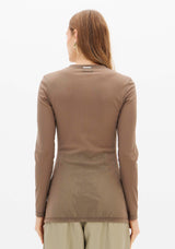LP Black Long sleeve Tulle Blouse