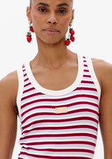 LP Pink Striped Tank Top