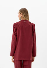 MY Burgundy Blazer
