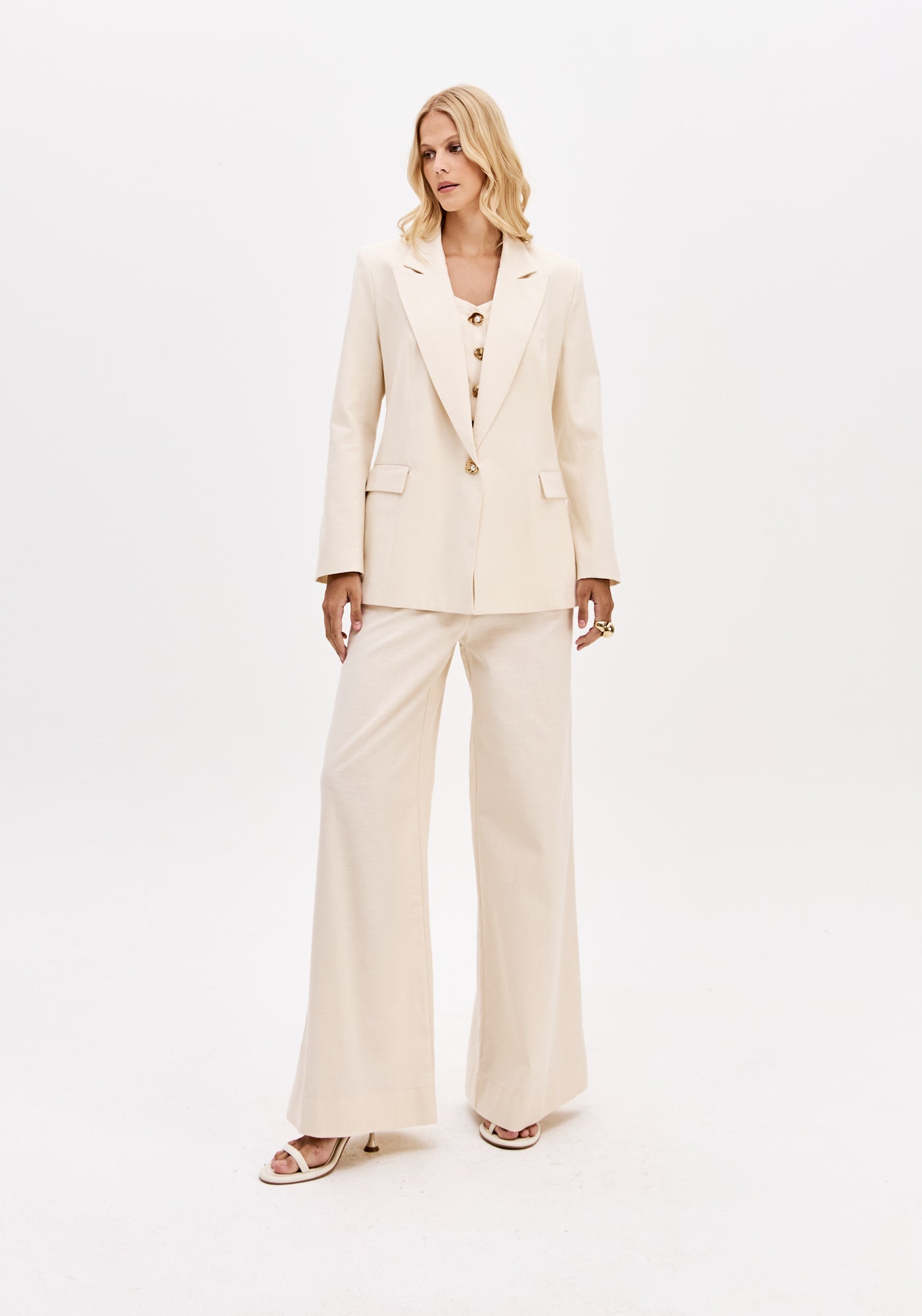 LP Off- White Blazer