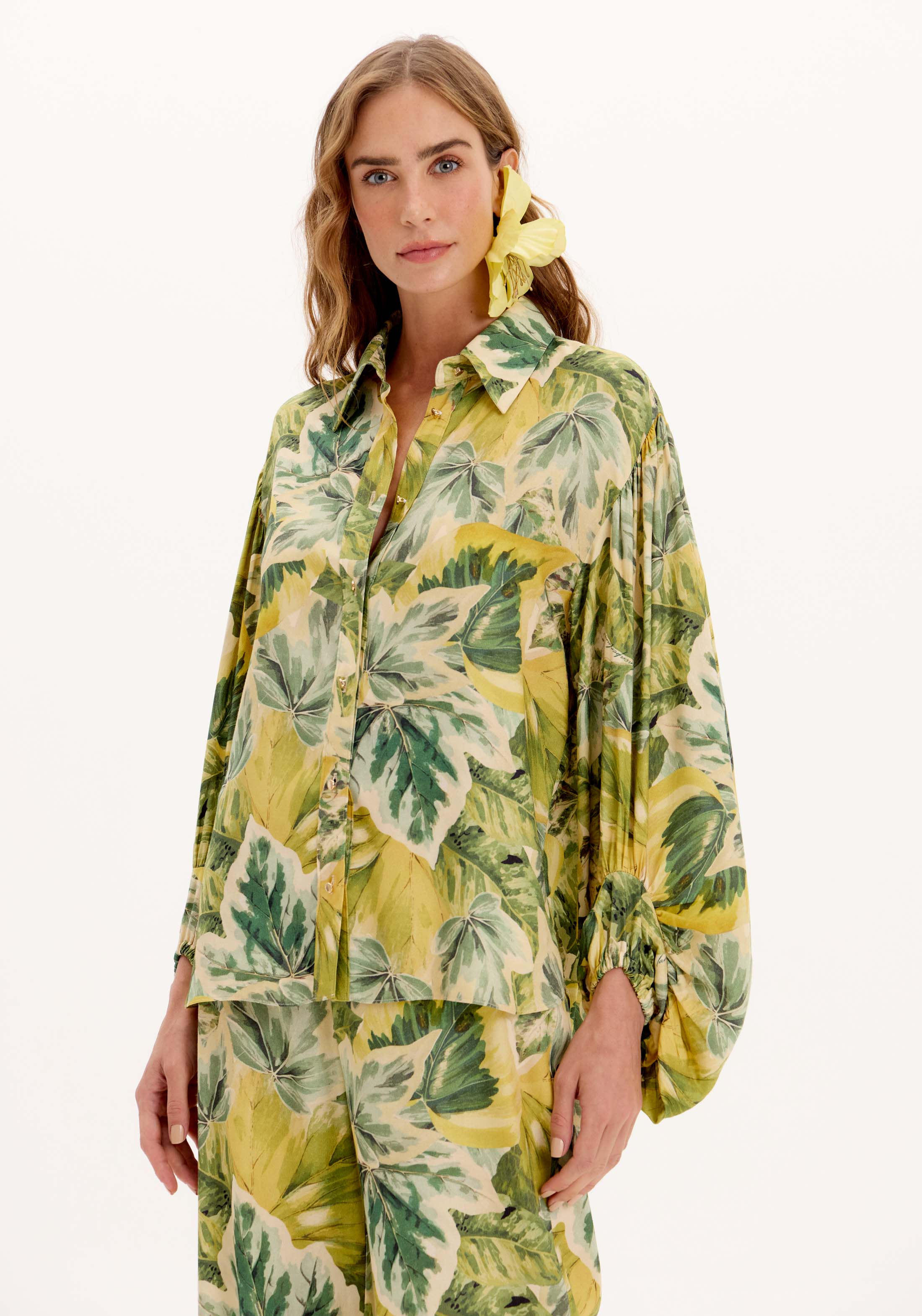 LP Leaves Print Shirt