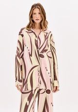 LP Beige Printed Shirt