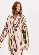 LP Beige Printed Shirt