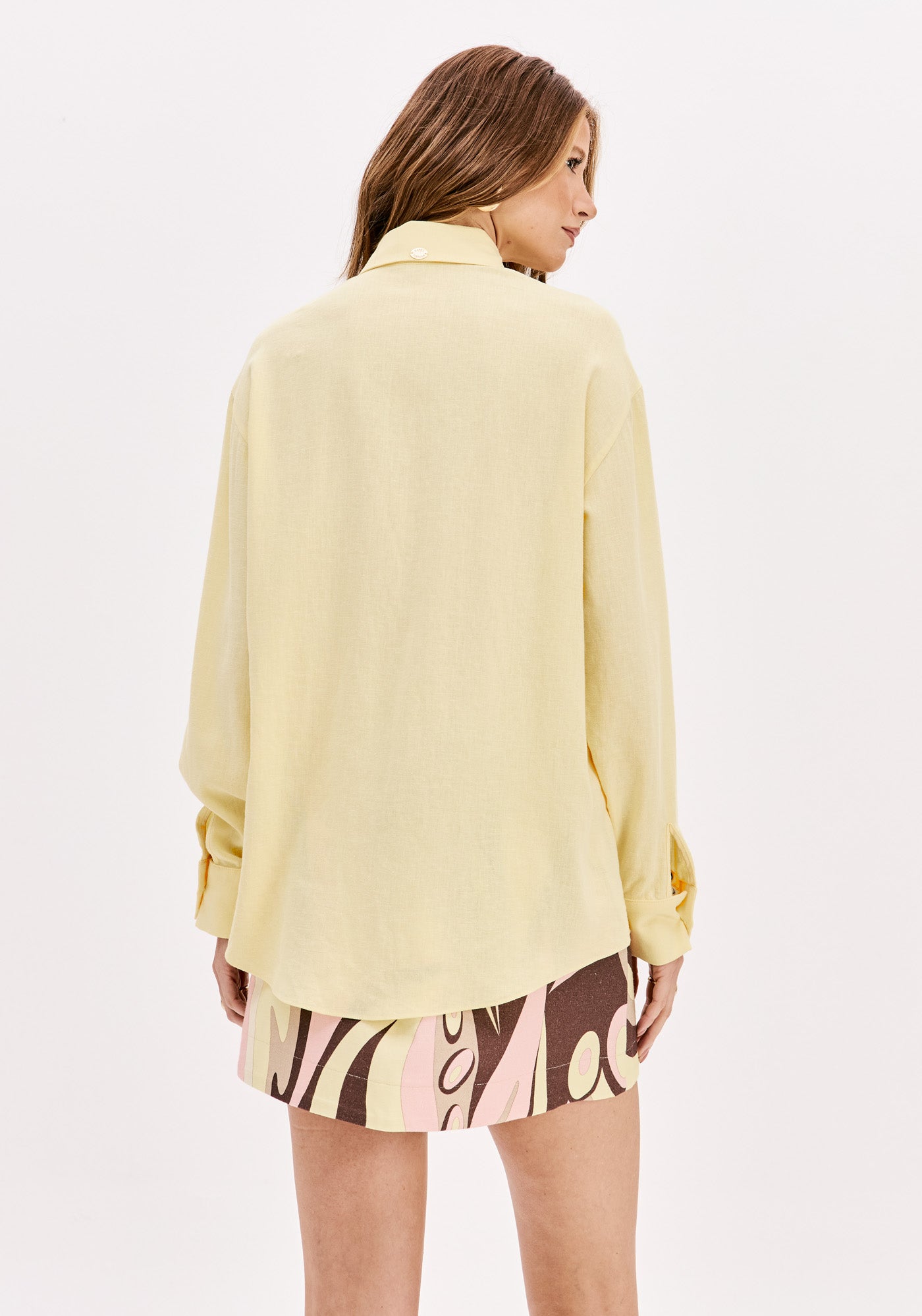 LP Yellow Linen Shirt