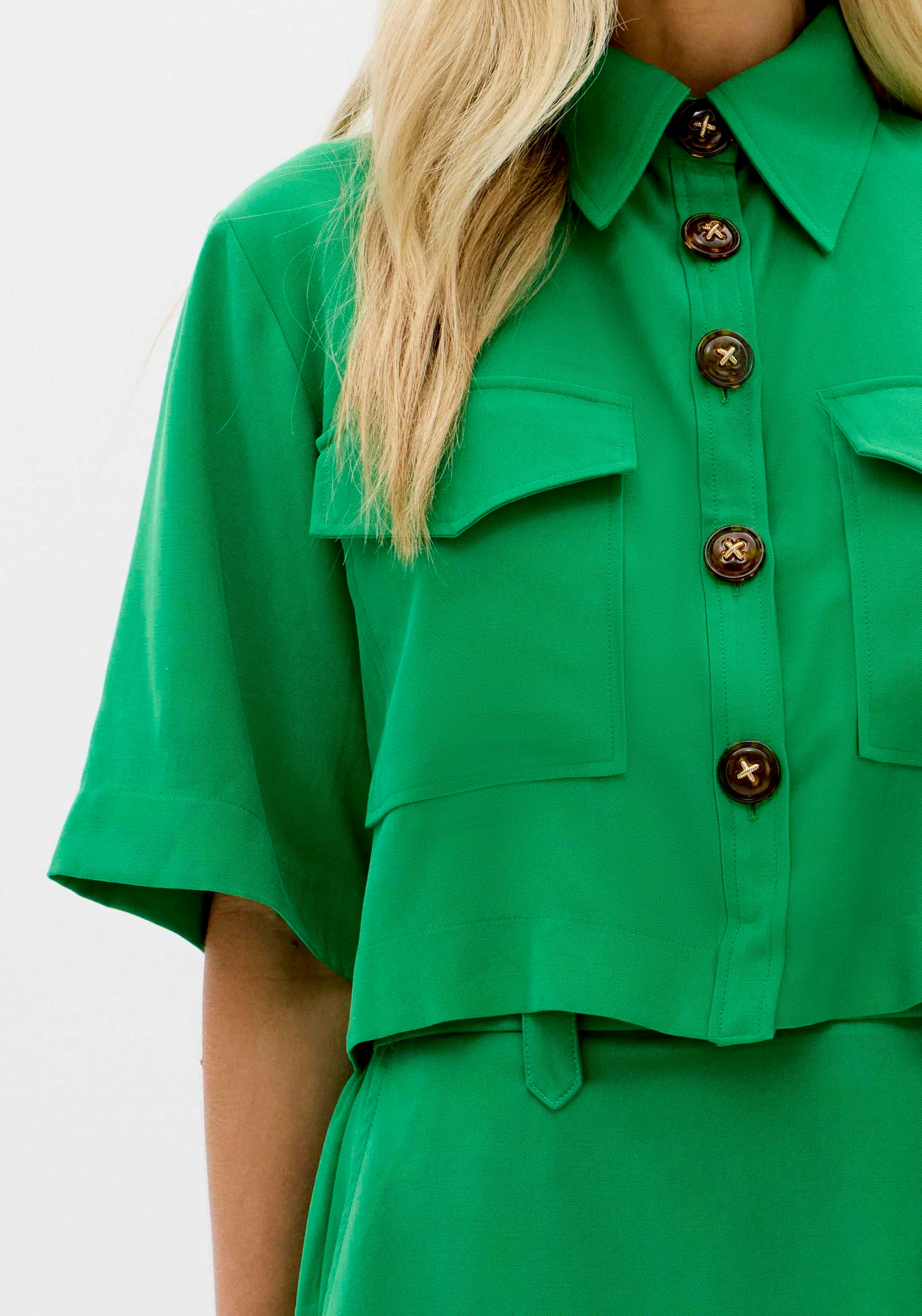 LP Green Blouse
