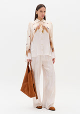 LP Brown Printed Shirt
