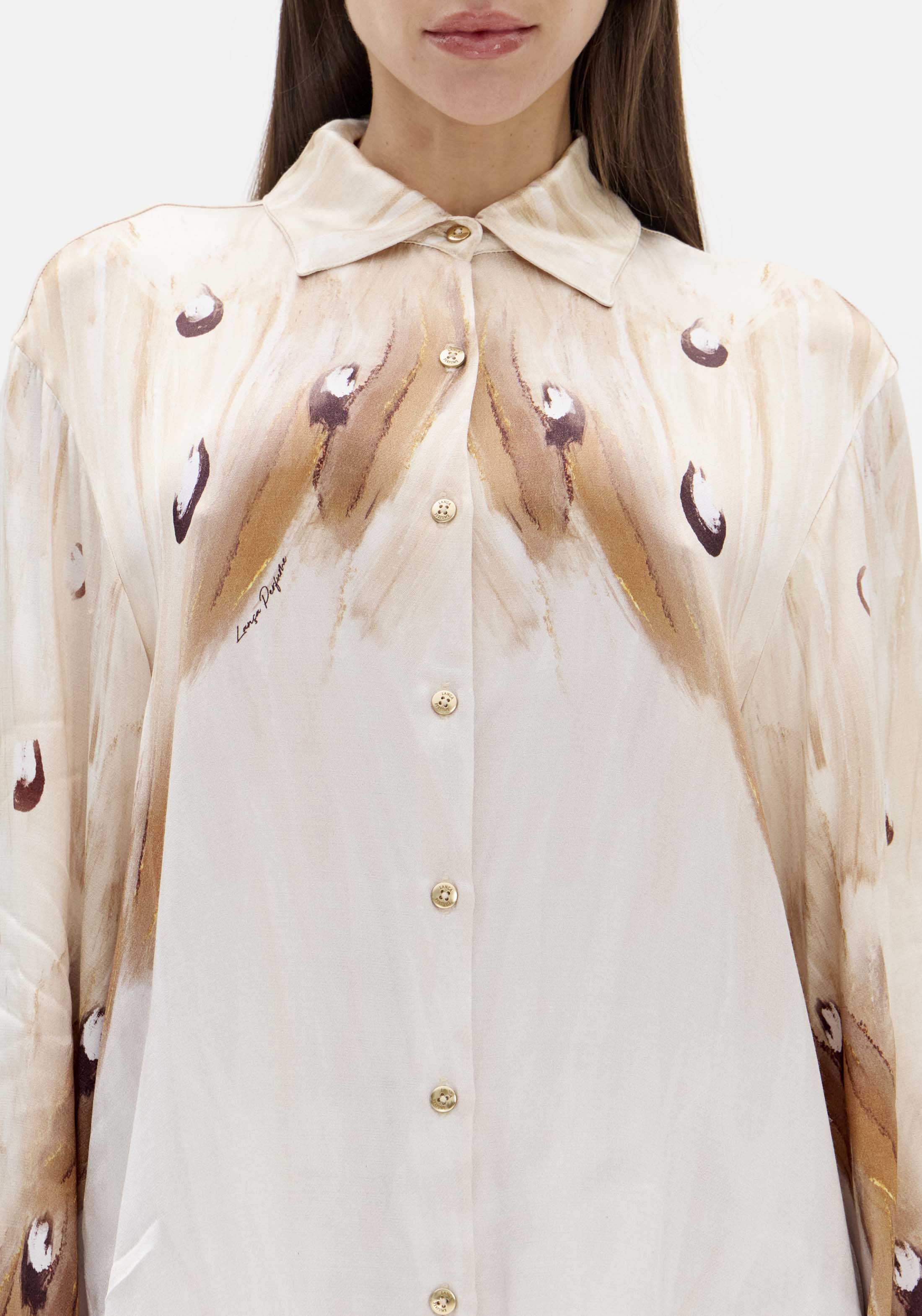 LP Brown Printed Shirt