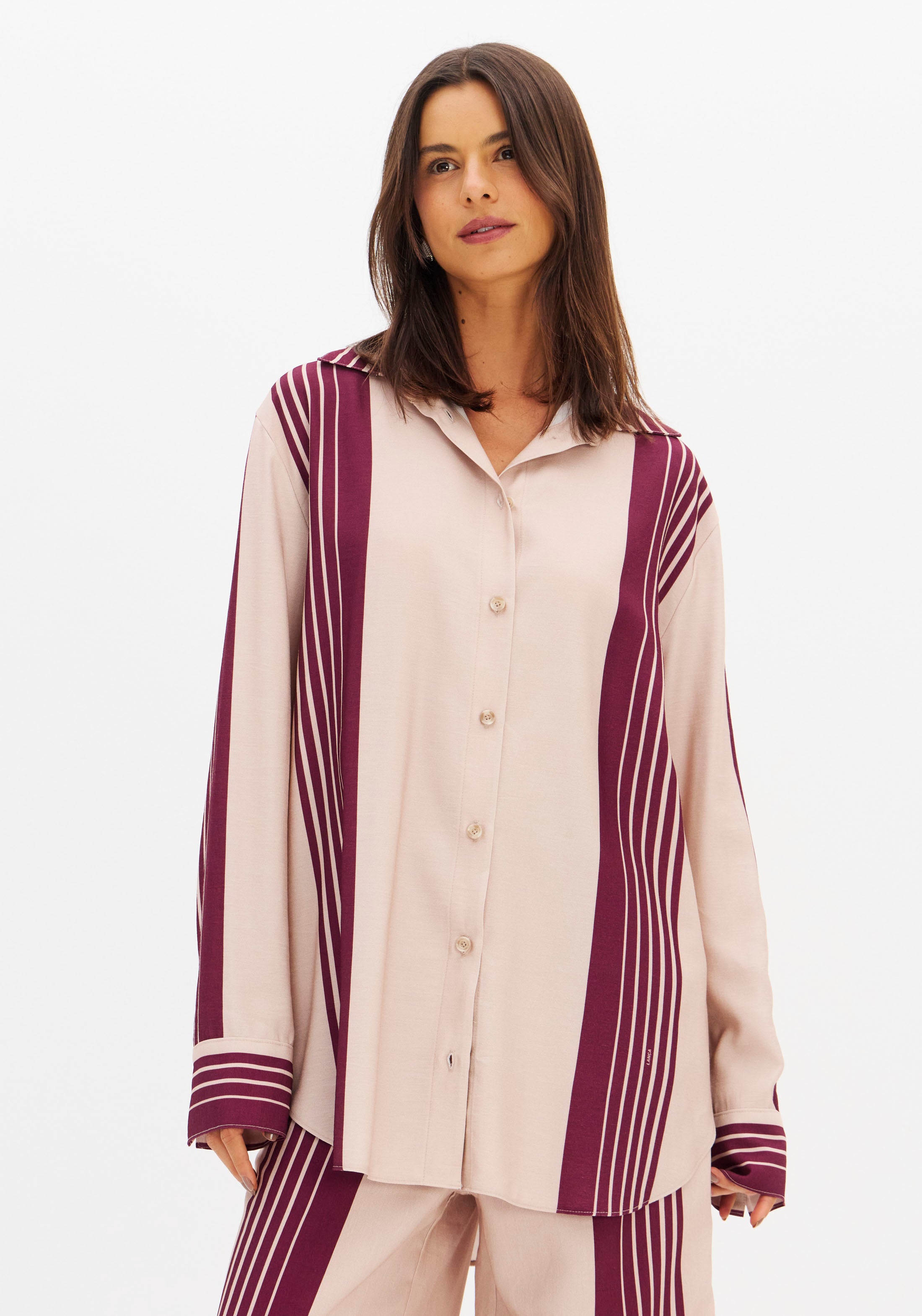 LP Pink Striped Set
