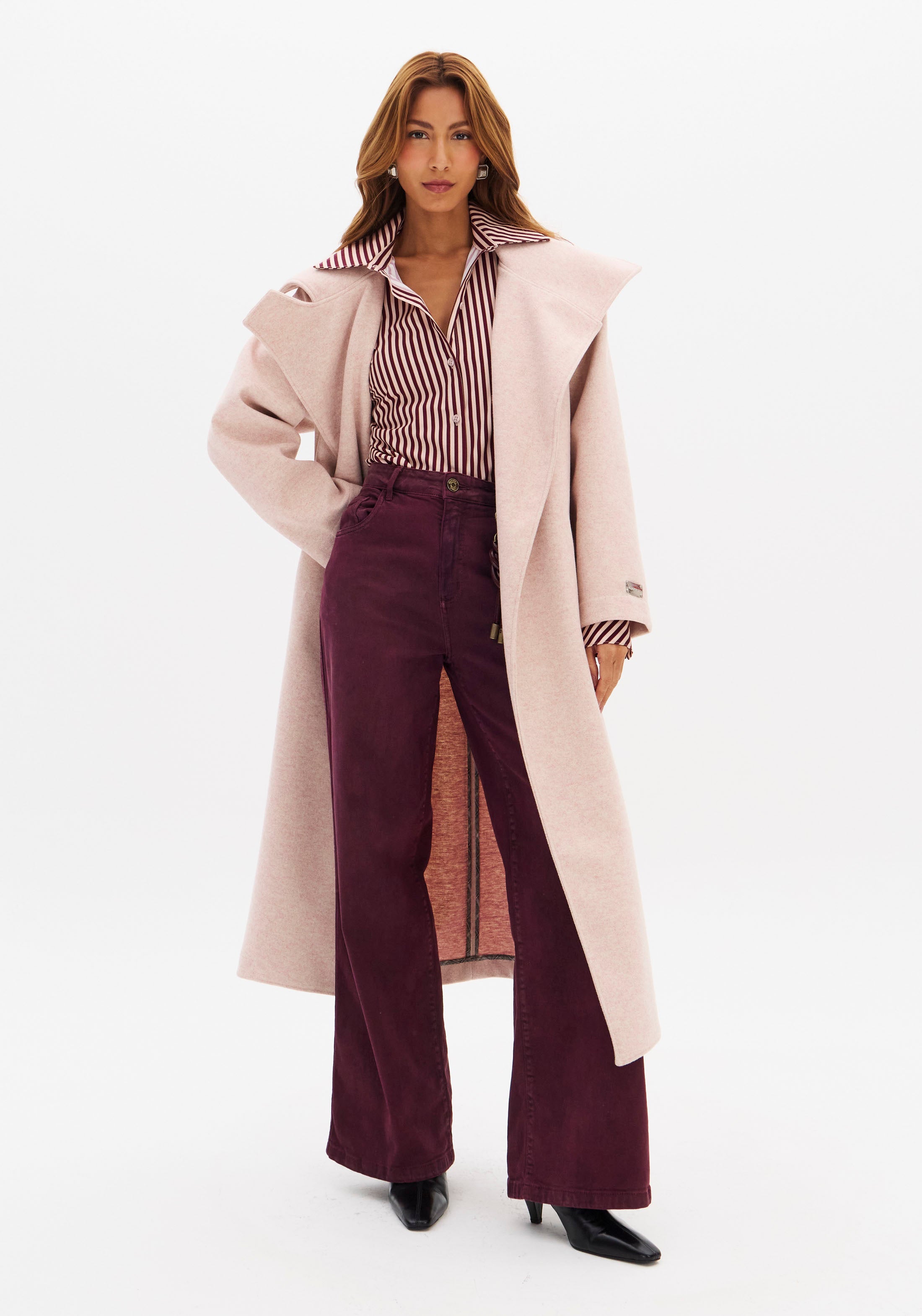 LP Pink Stripped Shirt