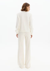 LP White Cardigan
