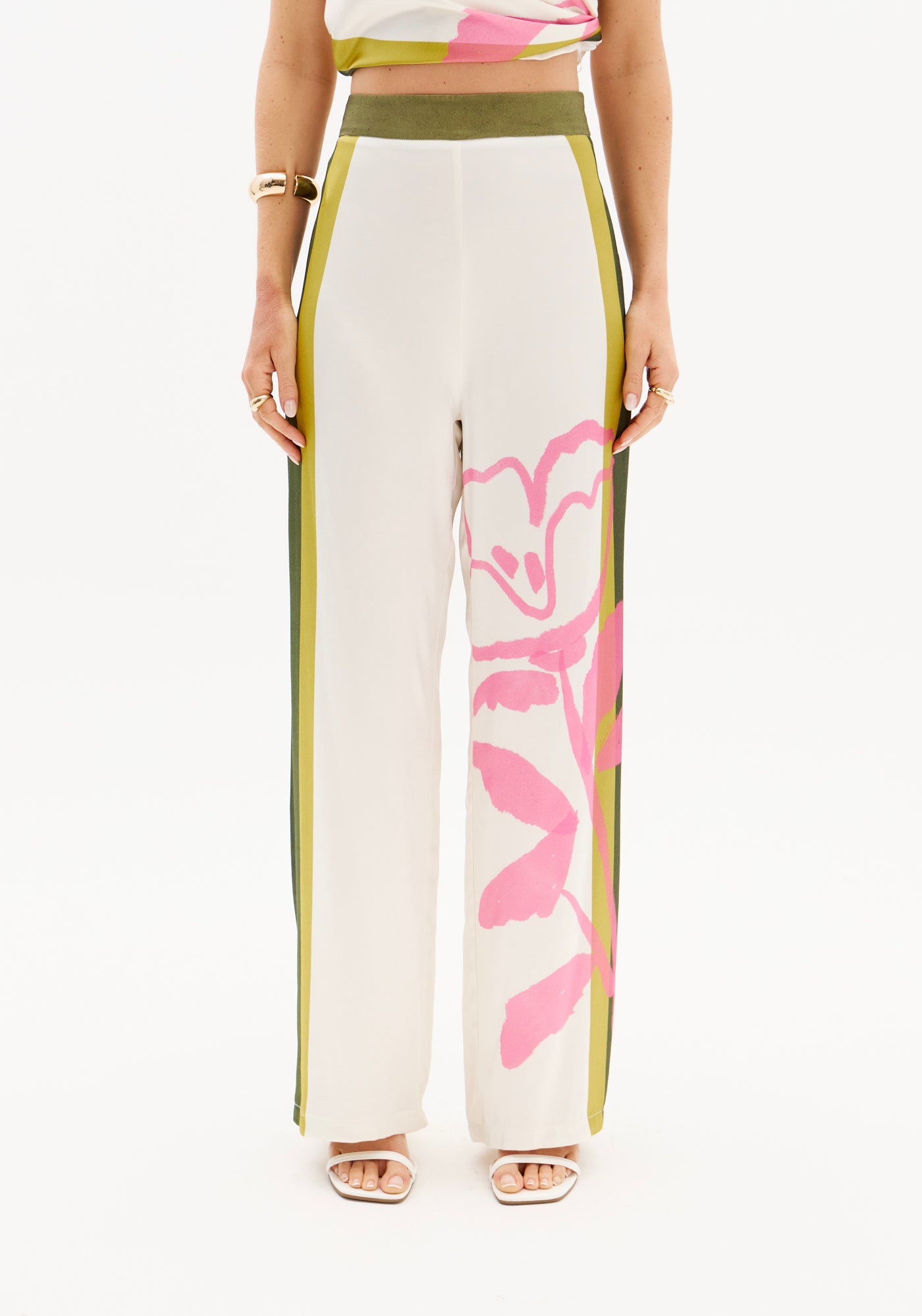 LP Wide Leg Printed Pants
