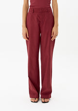 MY Burgundy Pants