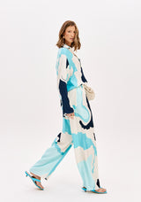 LP Light Blue Printed Shirt