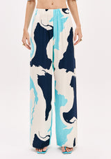 LP Light Blue Printed Pants