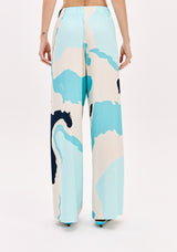 LP Light Blue Printed Pants