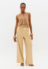 LP Beige Linen Pants