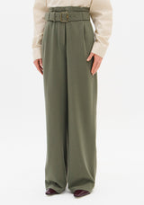 LP Green Pants With Belt