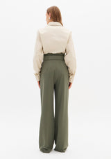 LP Green Pants With Belt