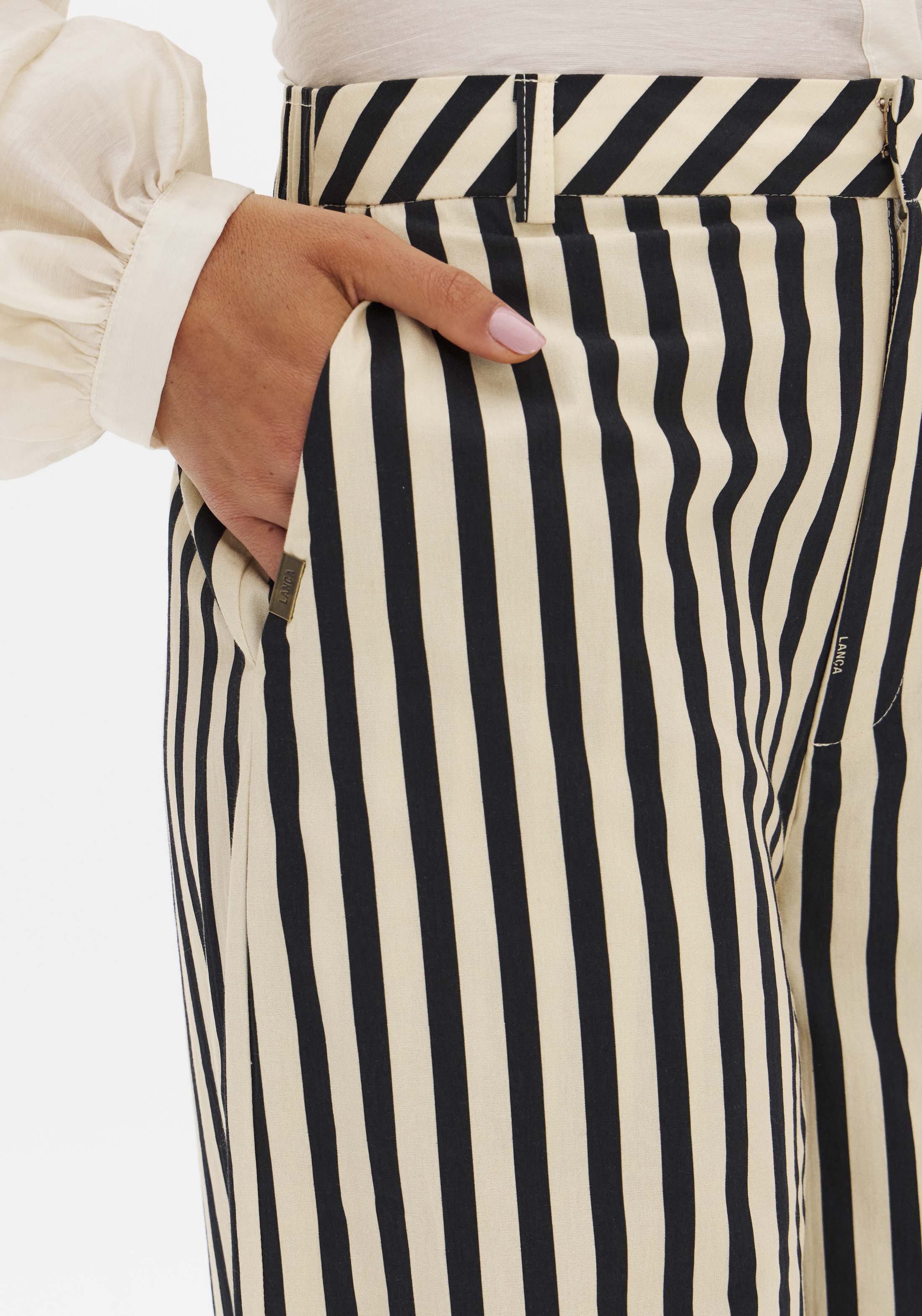 LP White Striped Pants