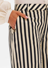 LP White Striped Pants