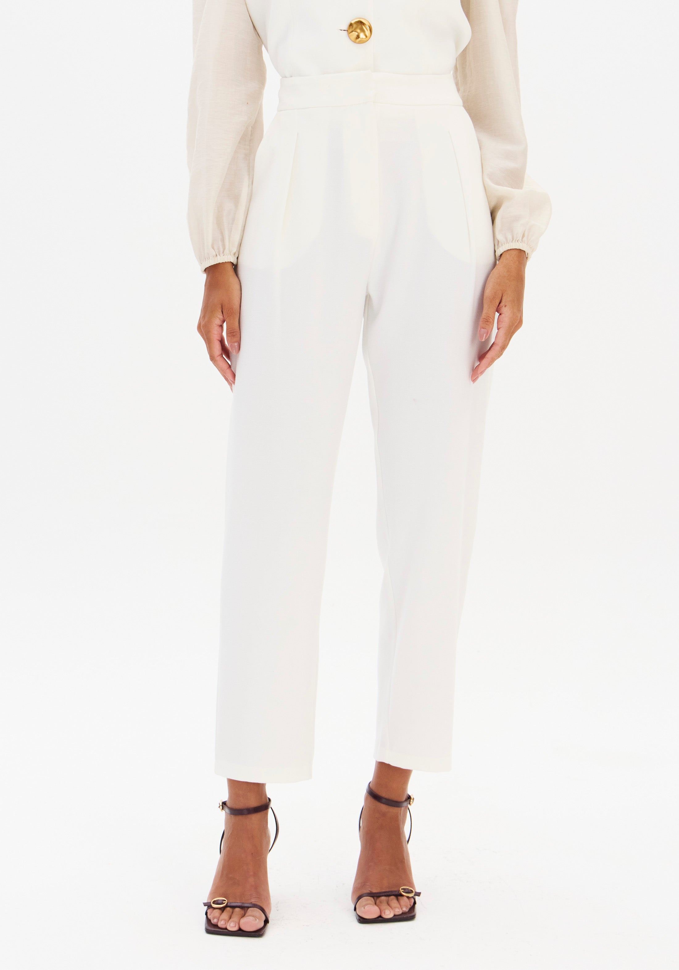 LP White Carrot Pants