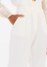 LP White Carrot Pants