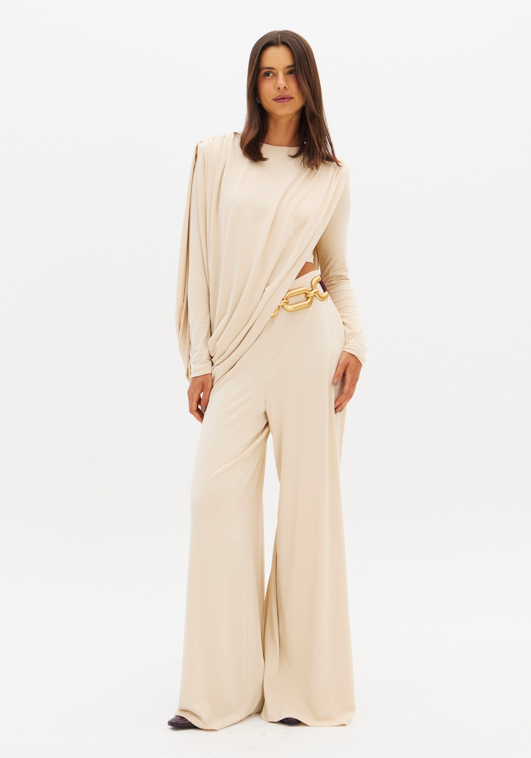 LP Beige Mesh Pants