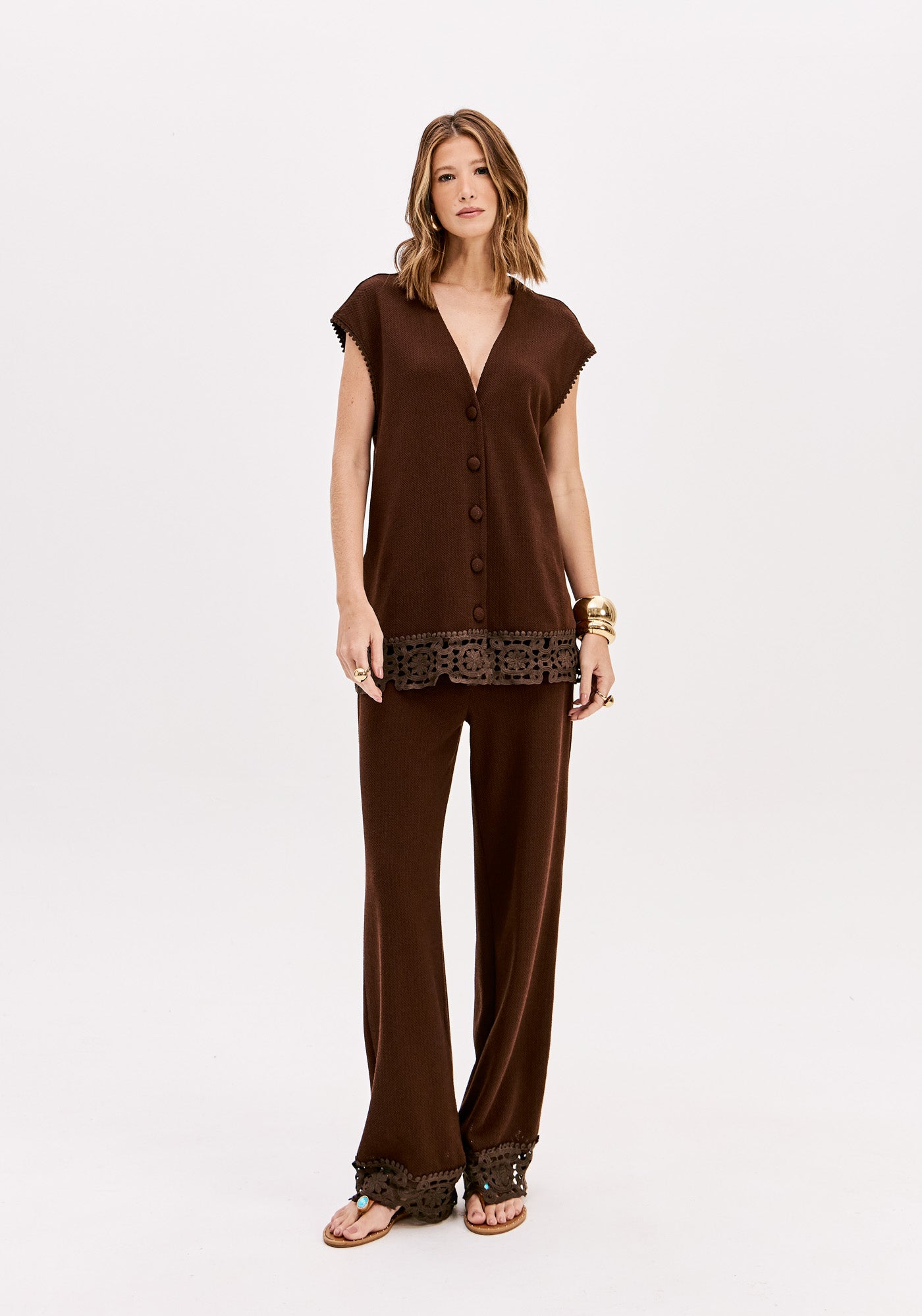 LP Brown Vest