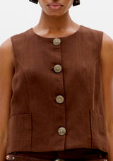 LP Brown Vest