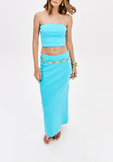 LP Blue High Waisted Skirt