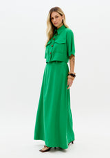LP Green Midi Skirt