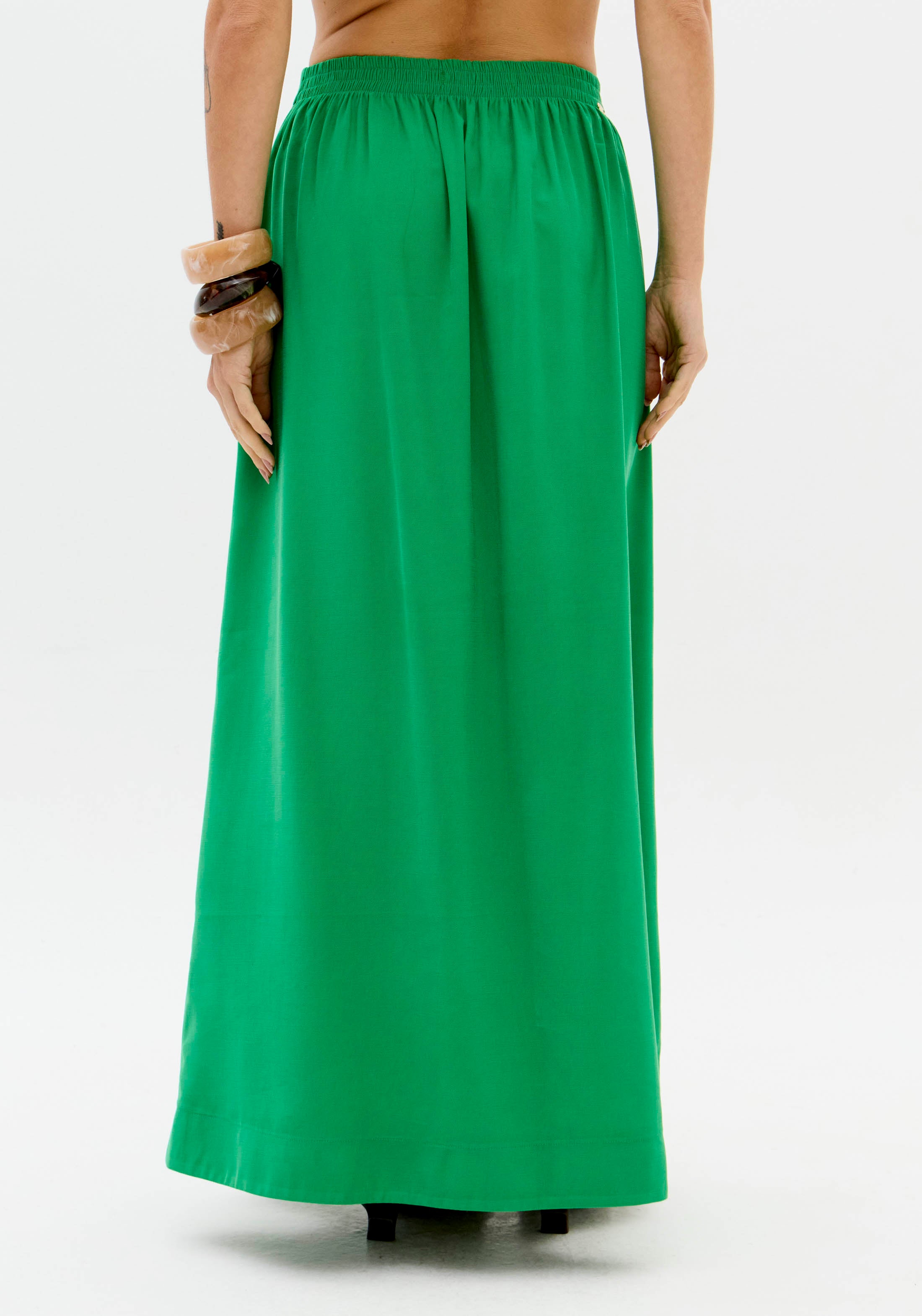 LP Green Midi Skirt