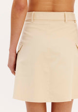 LP Beige Short Skirt