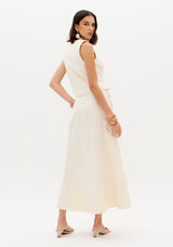 LP Off-White Midi Skirt