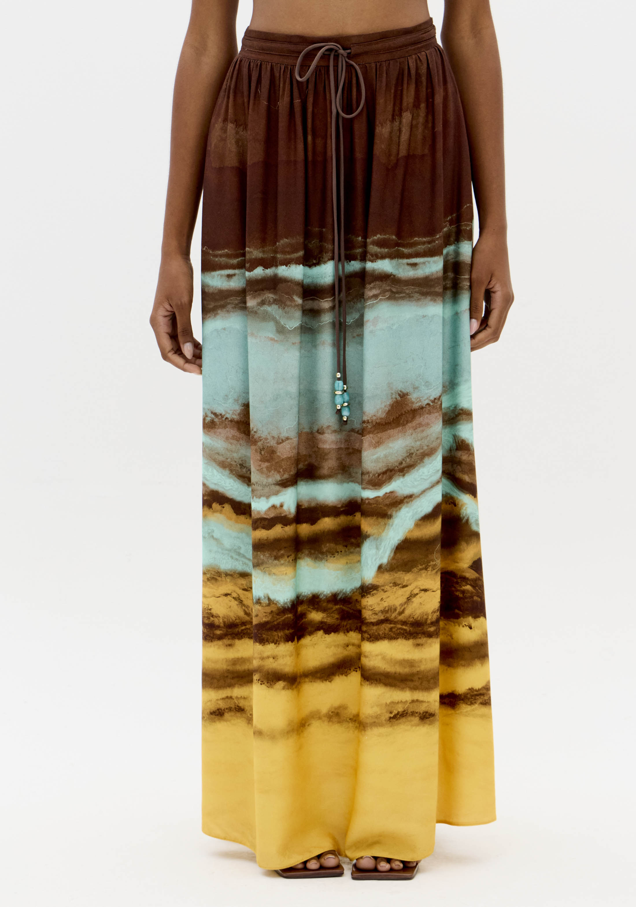 LP Brown Long Skirt