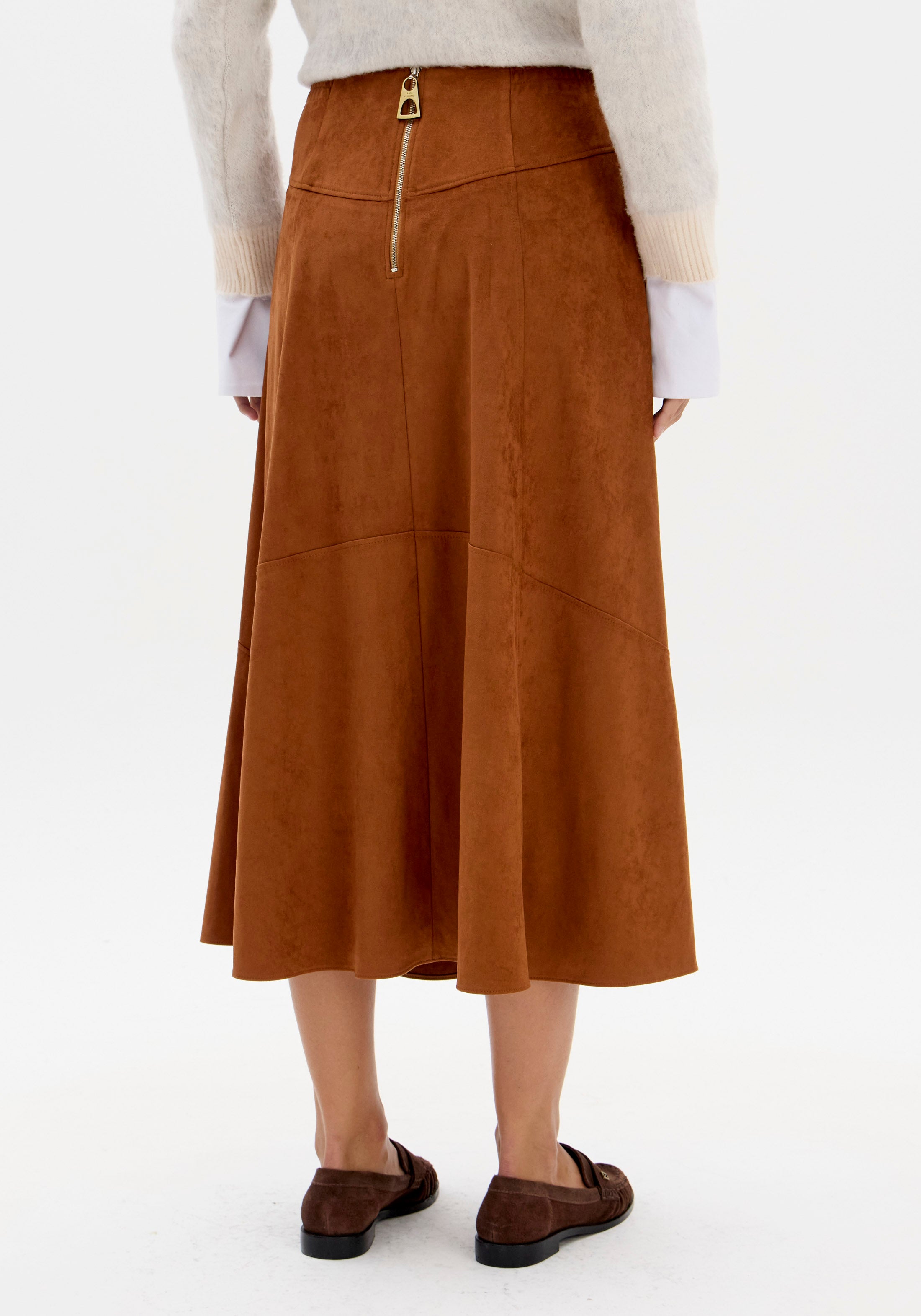LP Bronze Midi Skirt
